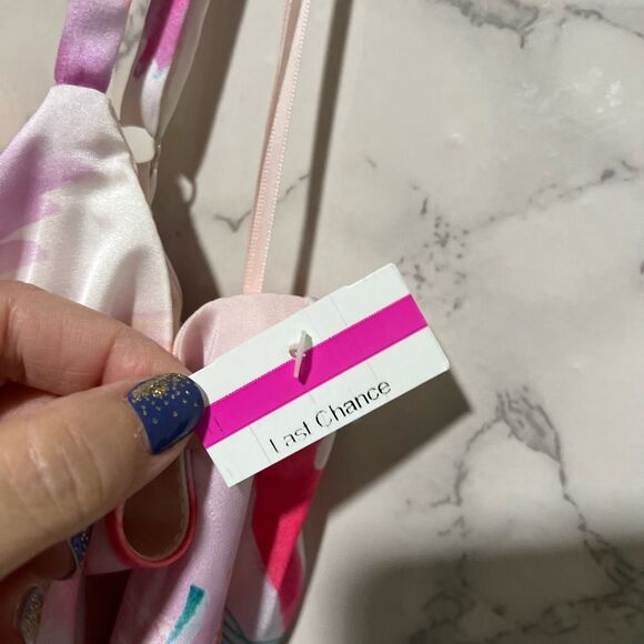 Tahari ASL Sleeveless Faux Wrapped Prom Dress - Picture 12 of 13